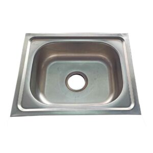 Bak Cuci QPOP 1B WS5040 Sink Kotak 1 Lubang 40x50 Cm