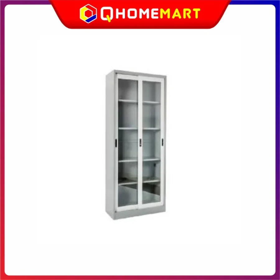 Lemari Office Besi Slidding Glass Door SC-E18 JF